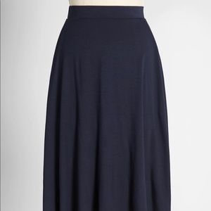 ModCloth Excellence Attained A-Line Skirt